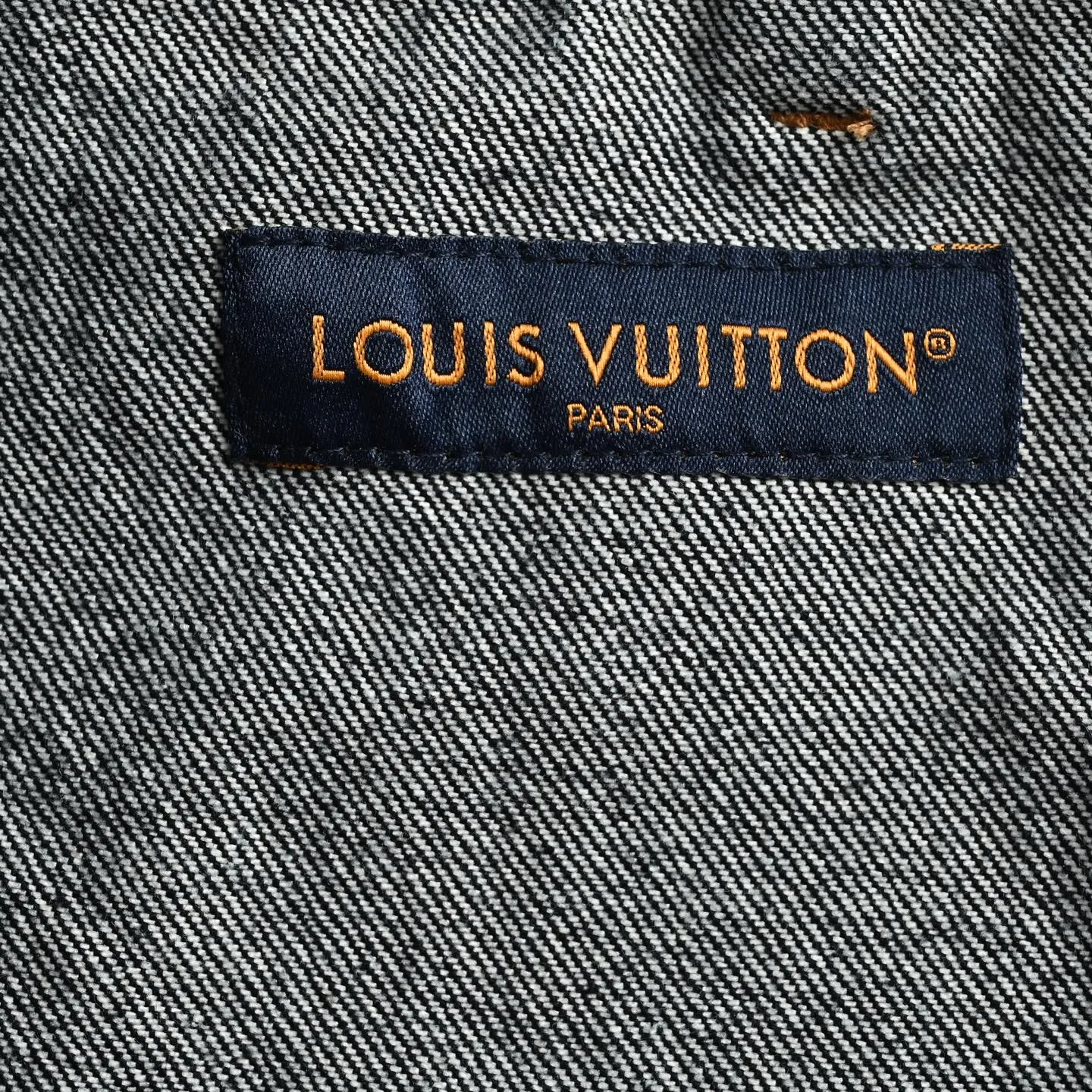 Louis Vuitton/Louis Vuitton embroidered logo jeans